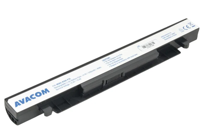 Batéria do notebooku AVACOM pre Asus X550, K550, Li-Ion 14,4 V 3200mAh 46Wh