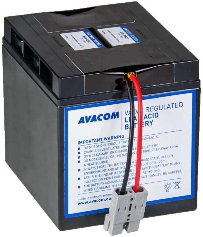Batéria pre záložné zdroje Avacom náhrada za RBC7 - batéria pre UPS