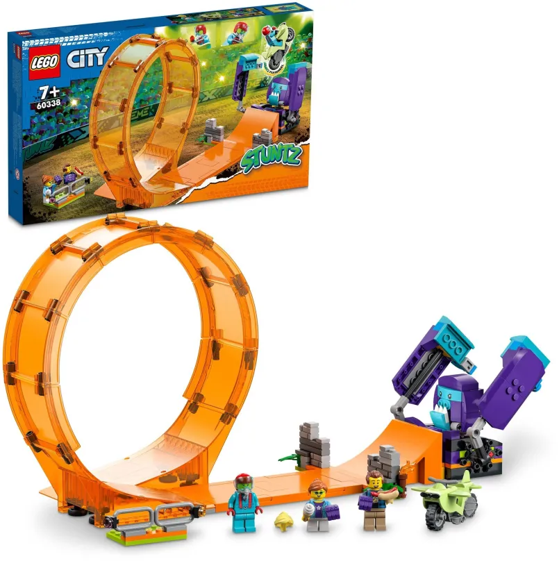 LEGO stavebnica LEGO® City 60338 Šimpanzí kaskadérska slučka