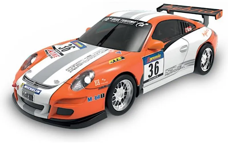 Autíčko pre autodráhu SCX Original Porsche 911 Hybrid