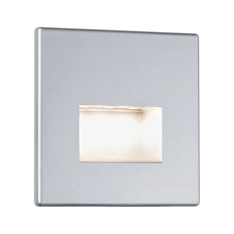 Paulmann 99495 LED zápustné orientačné svietidlo na schody Wall 1x1,4W | 50lm | 2700K - matný chróm