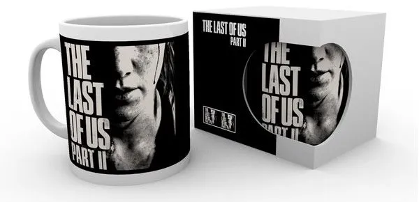 Hrnček The Last of Us Part II - Ellie 's Face - hrnček