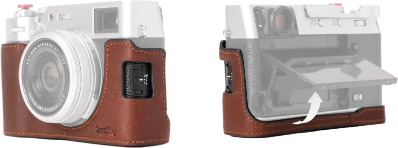 Púzdro na fotoaparát SmallRig 4558 Leather case kit for FUJIFILM X100VI
