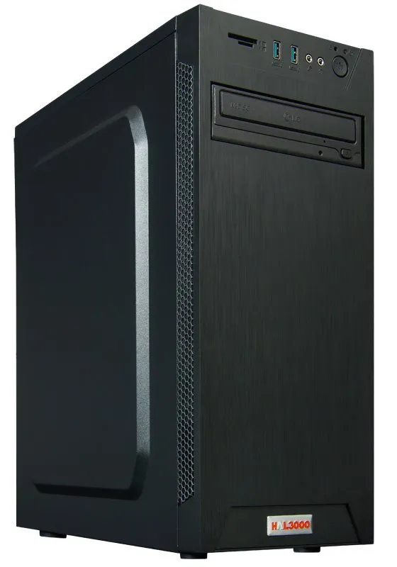 Herný počítač HAL3000 Enterprice Gamer Pro, Intel i3-8100, 8GB, RX 570, 120GB SSD + 1TB HDD, DVD, W10