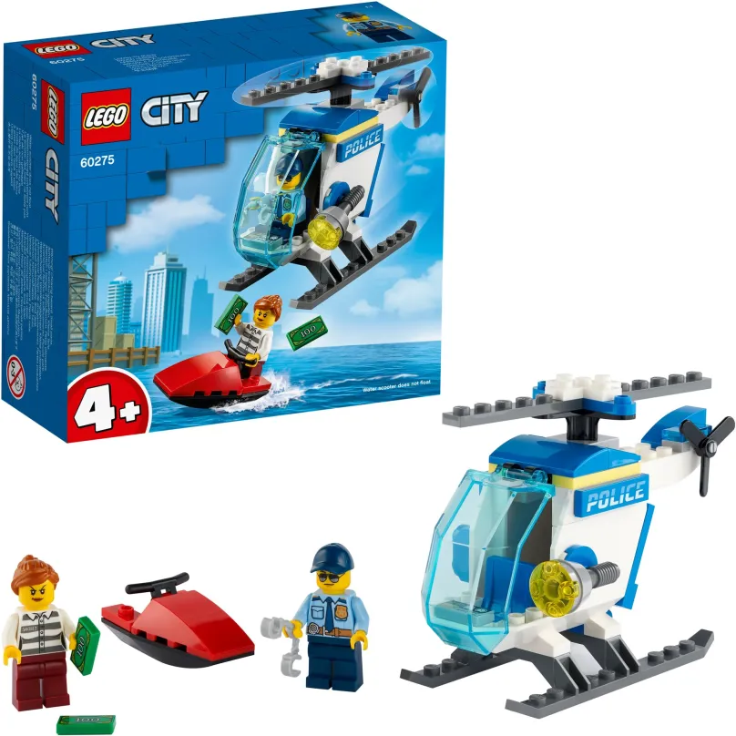 LEGO stavebnica LEGO® City 60275 Policajný vrtuľník