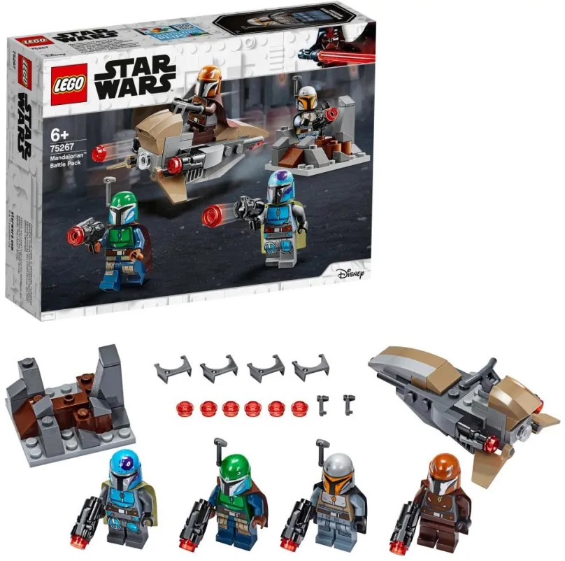 LEGO stavebnice LEGO Star Wars 75267 Bojový balíček Mandalorianov