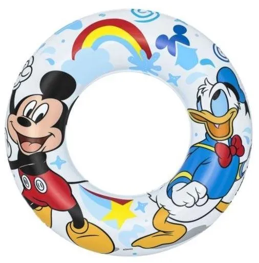 Kruh Bestway Nafukovací kruh Mickey Mouse, 56 cm, nafukovací donut, s priemerom 56 cm, vho