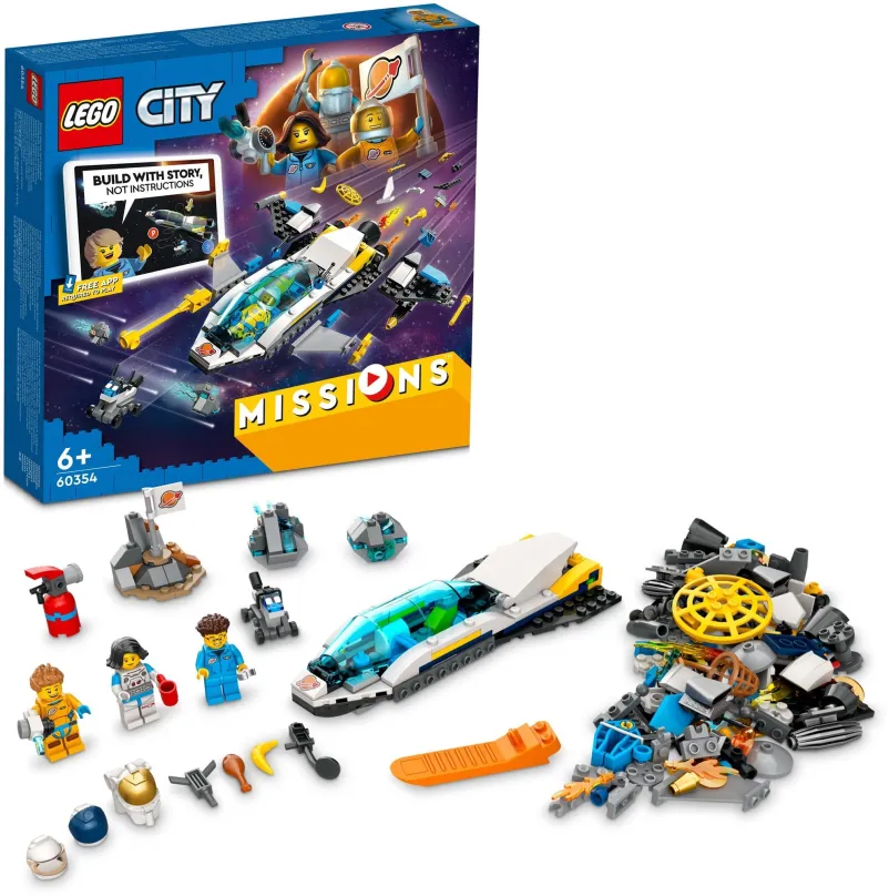 LEGO stavebnica LEGO® City 60354 Prieskum Marsu