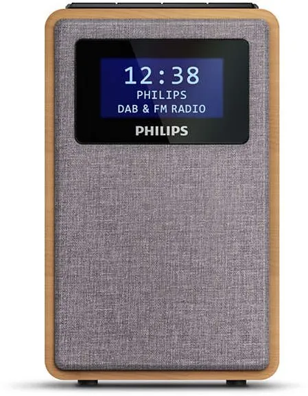 Rádio Philips TAR5005, klasické, DAB+ a FM tuner s 20 predvoľbami, výkon 1 W, automatické