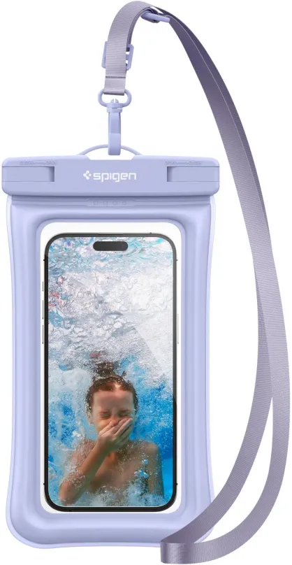 Puzdro na mobil Spigen Aqua Shield WaterProof Floating Case A610 1 Pack Aqua blue