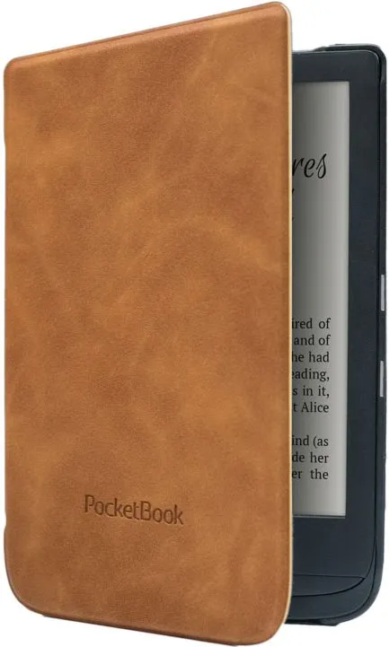 Púzdro na čítačku kníh PocketBook púzdro Shell pre 617, 628, 632, 633, hnedé
