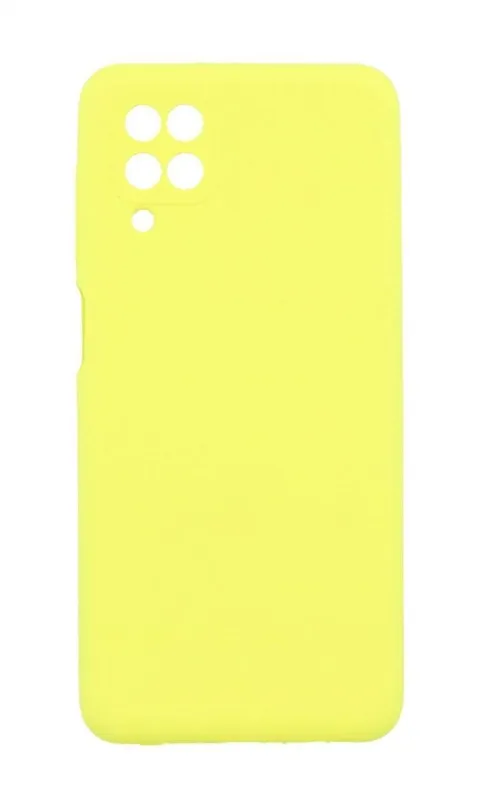 Puzdro na mobil TopQ Kryt Essential Samsung A12 žltý 92698