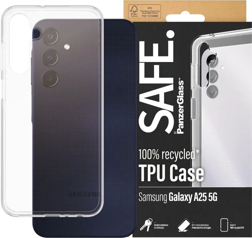 Kryt na mobil SAFE. by PanzerGlass Case Samsung Galaxy A25 5G