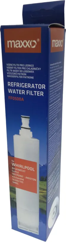 Filtračná patróna MAXX FF0500A Náhradný vodný filter Whirlpool, Bauknecht, Caple, Hotpoint-Ariston, KitchenAid, Scholt