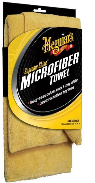 Čistiaca utierka Meguiar's Supreme Shine Microfiber Towel 1 ks