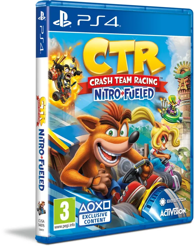Hra na konzole Crash Team Racing Nitro-Fueled - PS4
