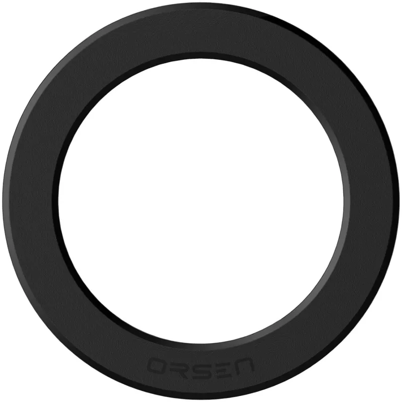 Držiak na mobilný telefón Eloop Orsen magnetic ring, black