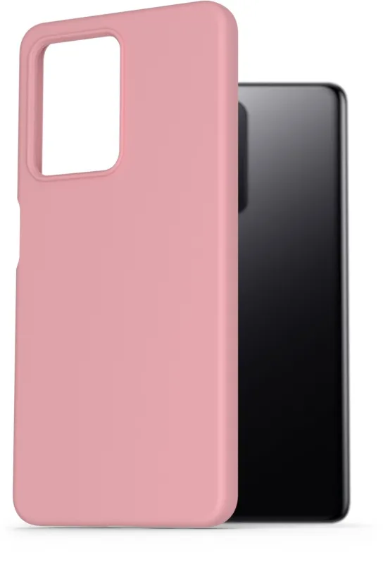 Kryt na mobil AlzaGuard Premium Liquid Silicone Case pre Xiaomi Redmi Note 12 Pre ružové