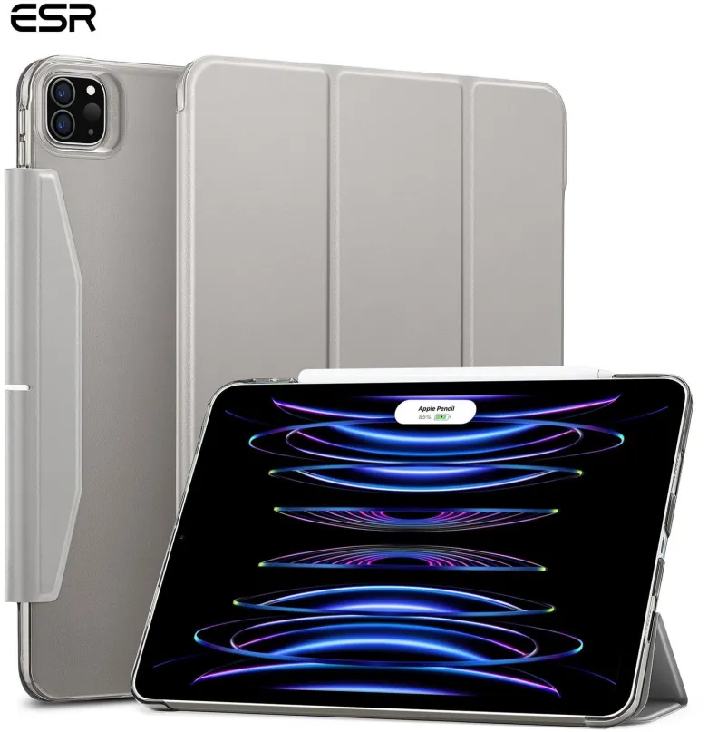 Púzdro na tablet ESR Ascend Trifold Case Grey iPad Pro 11" (2022/2021)