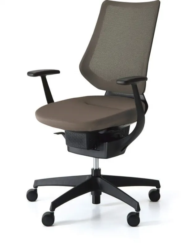 Kancelárska stolička 3DE ING Glider 360 ° hnedá