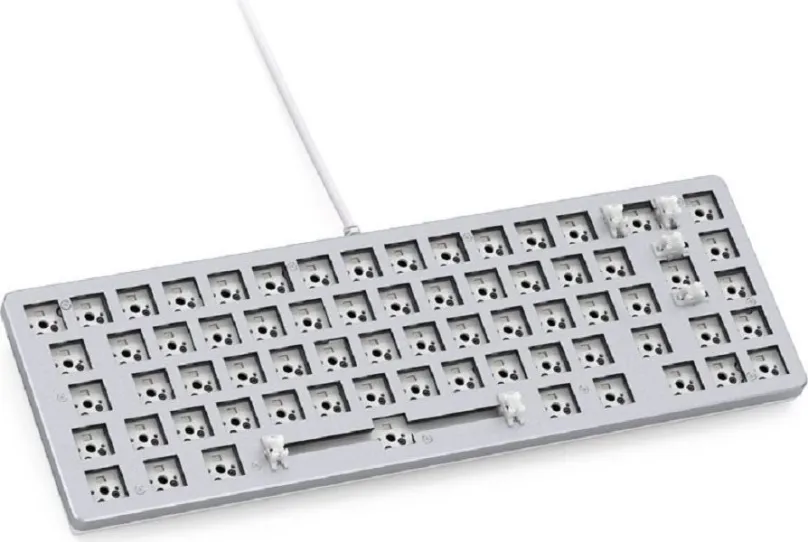 Custom klávesnica Glorious PC Gaming Race GMMK 2 Compact - Barebone, ISO, biela