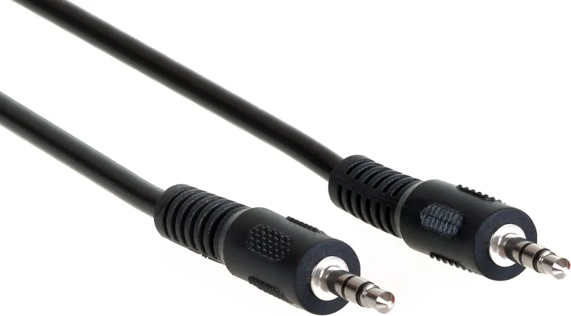 KAJ050 - stereo audio kábel 3,5 mm Jack - 3,5 mm Jack, dĺžka 5,0 m