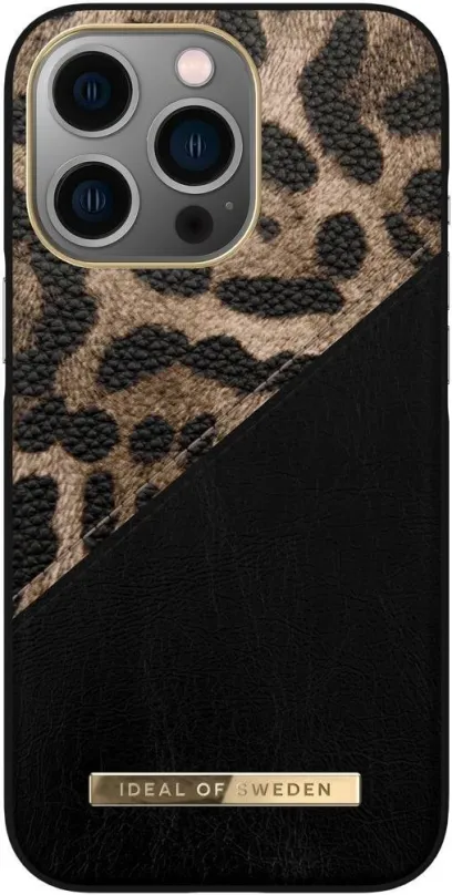 Kryt na mobil iDeal Of Sweden Atelier pre iPhone 13 Pre midnight leopard