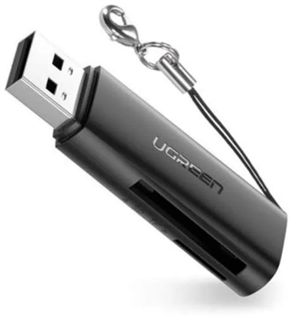 Čítačka kariet UGREEN 2-in-1 USB-A 3.0 Multifunction Card Reader