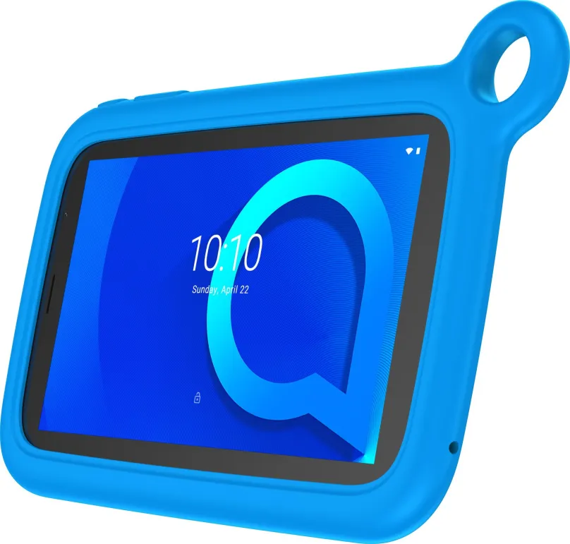 Tablet Alcatel 1T 7 2021 KIDS 1/16 Blue bumper case, displej 7" HD 1024 × 600 TFT, Me