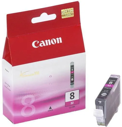 Cartridge Canon CLI-8M purpurová, pre tlačiarne Canon iX4000, iX5000 A3, MP-500, MP-800, M