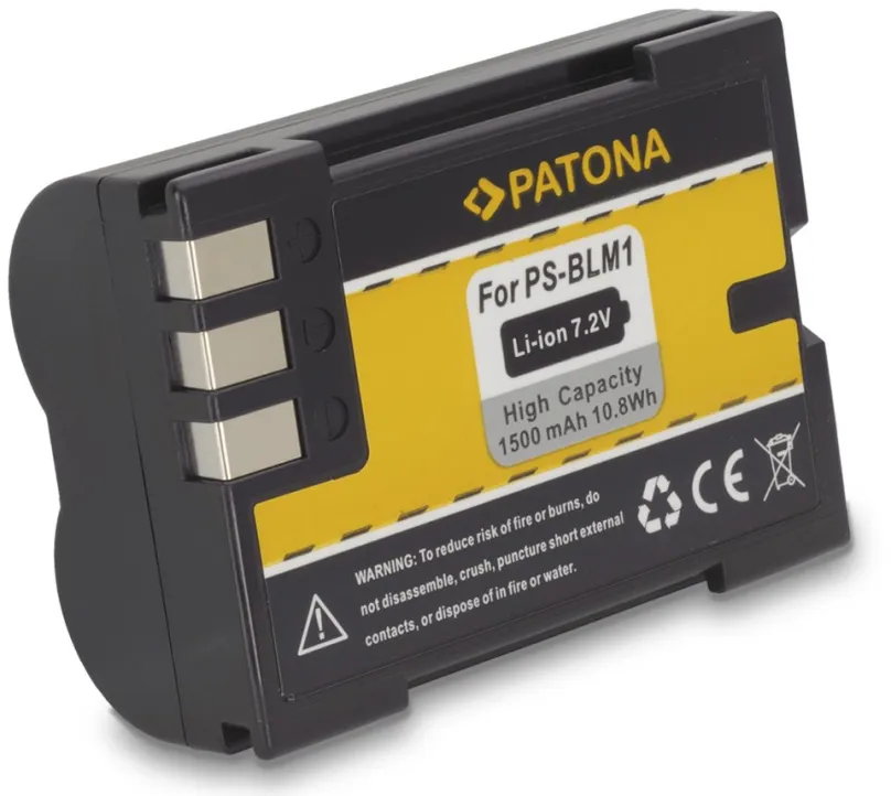 Batérie pre fotoaparát Paton pre Olympus PS-BLM1 1500mAh Li-Ion