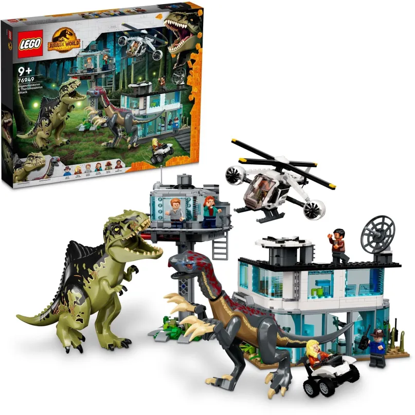 LEGO stavebnica LEGO® Jurassic World™ 76949 Útok giganotosaura a therizinosaura