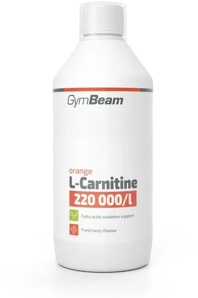 Spaľovač tukov GymBeam L-Karnitín 1000 ml, orange