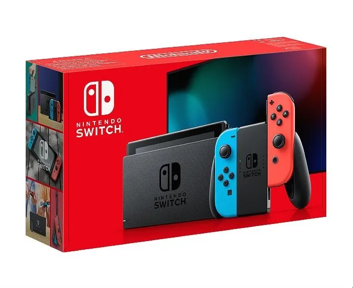 Herné konzoly Nintendo Switch - Neon Red & Blue Joy-Con