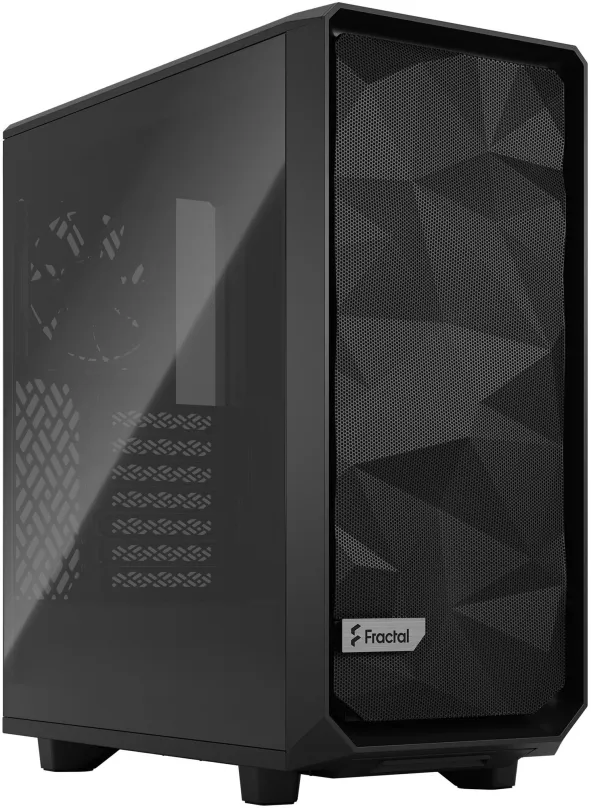 Počítačová skriňa Fractal Design Meshify 2 Compact Black TG Light