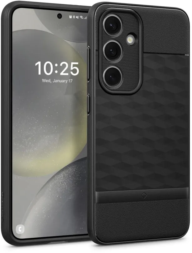 Kryt na mobil Spigen Caseology Parallax Matte Black Samsung Galaxy S24