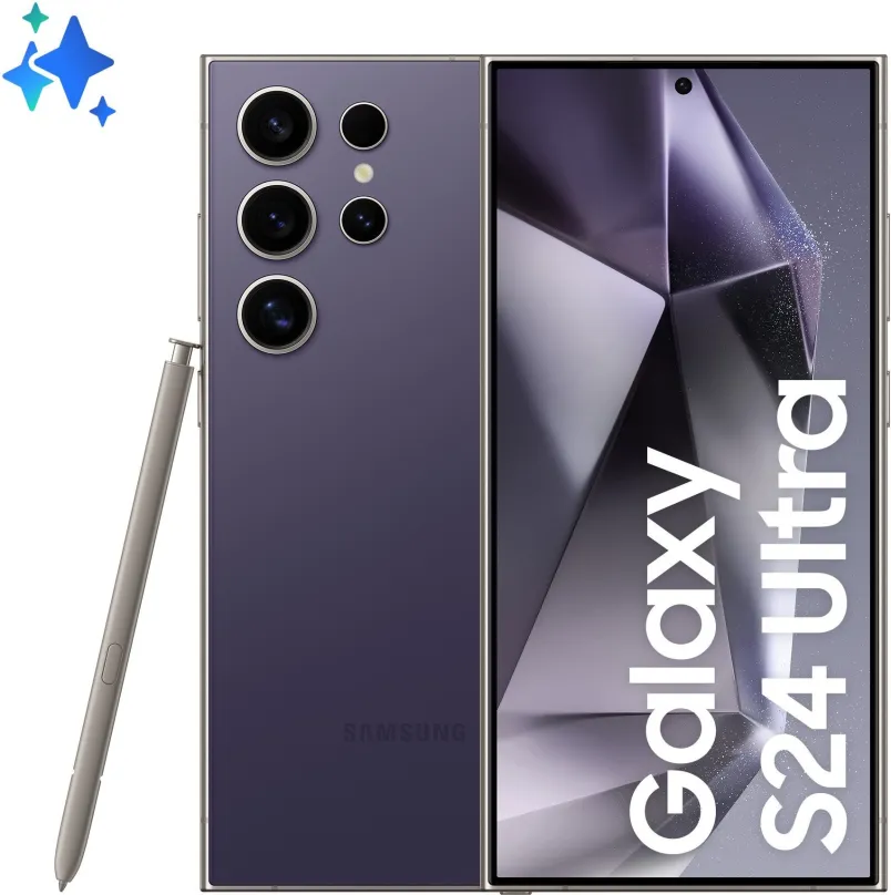 Mobilný telefón Samsung Galaxy S24 Ultra 12GB/512GB fialový titán