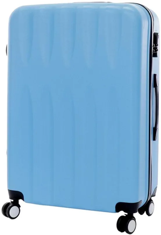 Cestovný kufor T-class TPL-3029, veľ. XL, ABS, (svetlo modrá), 75 x 50 x 30,5 cm