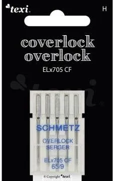 Ihla Ihly pre overlocky/coverlocky Texi overlock/coverlock ELx705 CF 5×65