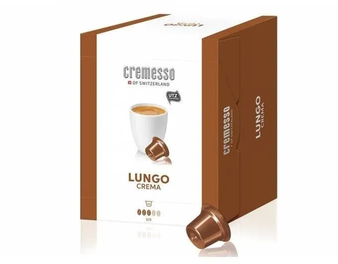 Kávové kapsule CREMESSO Lungo Crema 48ks