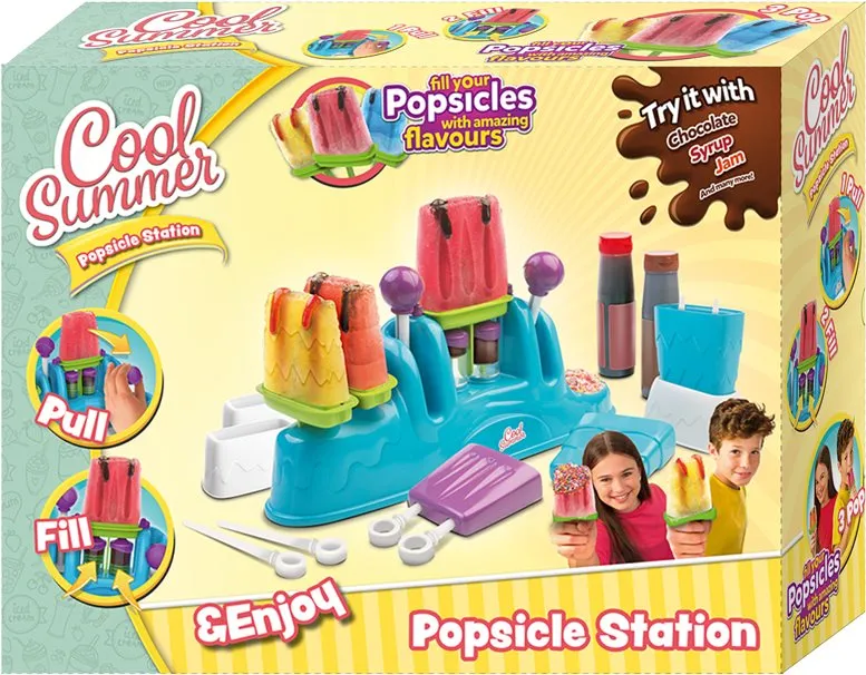 Vyrábanie pre deti Pull Pops Továreň na zmrzlinu