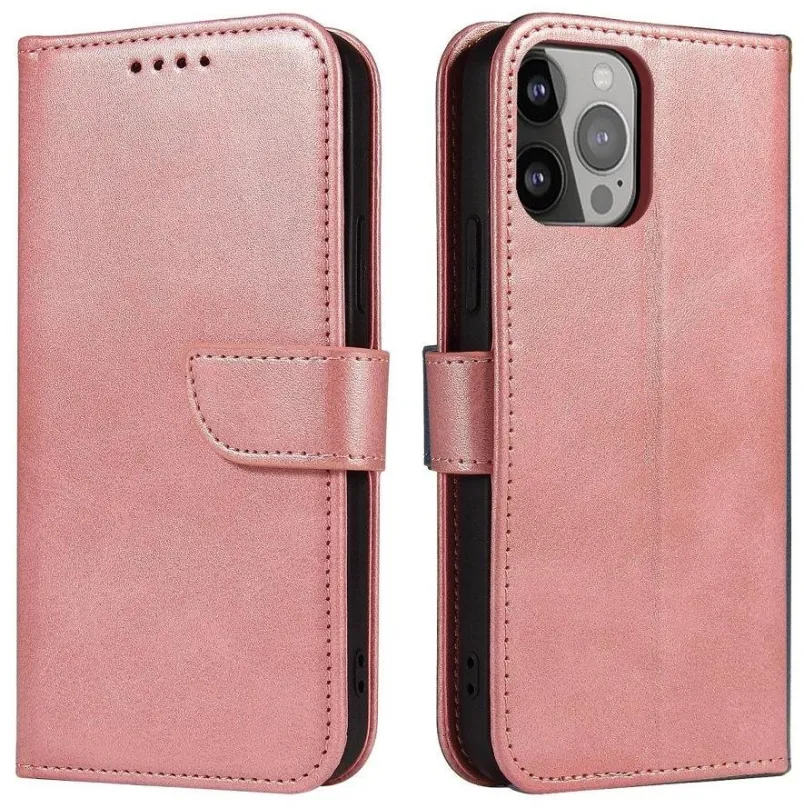 Púzdro na mobil MG Magnet knižkové púzdro pre Samsung Galaxy S23, ružové