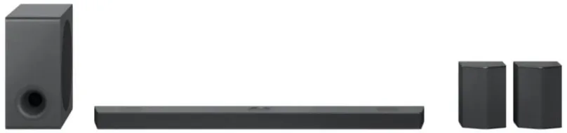 SoundBar LG DS95QR, 9.1.4, s výkonom 810 W, zadné reproduktory, HDMI (2x vstup), Bluetooth