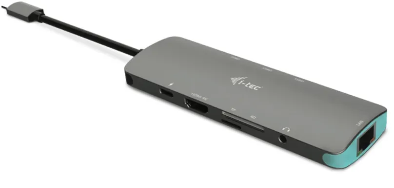 Replikátor portov I-TEC USB-C Metal Nano Docking Station 4K HDMI LAN, Power Delivery 100W