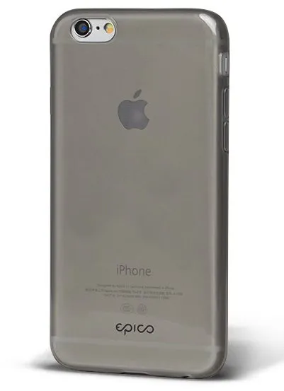 Kryt na mobil Epic Ronny Gloss pre iPhone 6 / 6S čierny transparentný