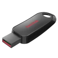 Flash disk SanDisk Cruzer Snap 128 GB, 128 GB - USB 2.0, konektor USB-A, softvérové AES-12