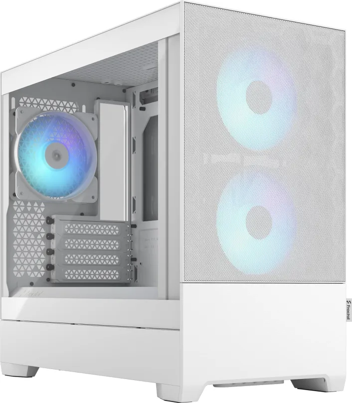 Počítačová skriňa Fractal Design Pop Mini Air RGB White TG Clear Tint