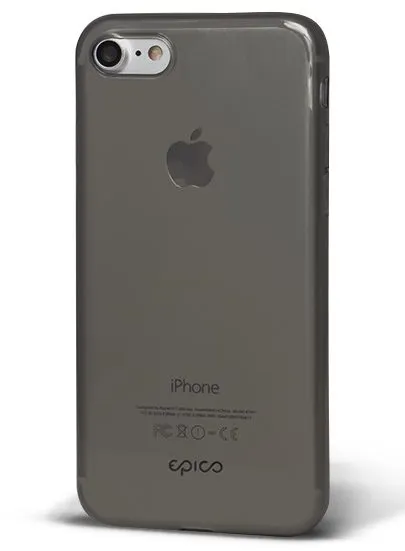Kryt na mobil Epico Ronny Gloss Case iPhone 7/8/SE (2020)/SE (2022) - čierna transparentná