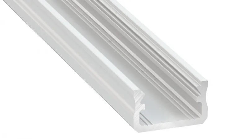 Hliníkový profil pre LED pásky "A", elox biela, 2m