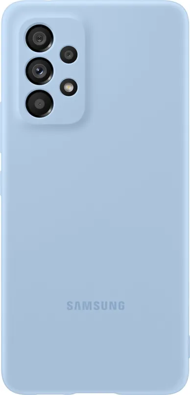 Kryt na mobil Samsung Galaxy A53 5G Silikónový zadný kryt svetlo modrý
